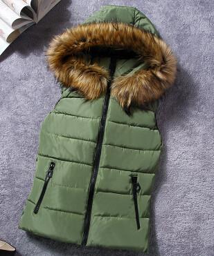 2017 New Fashion Winter Women Vest