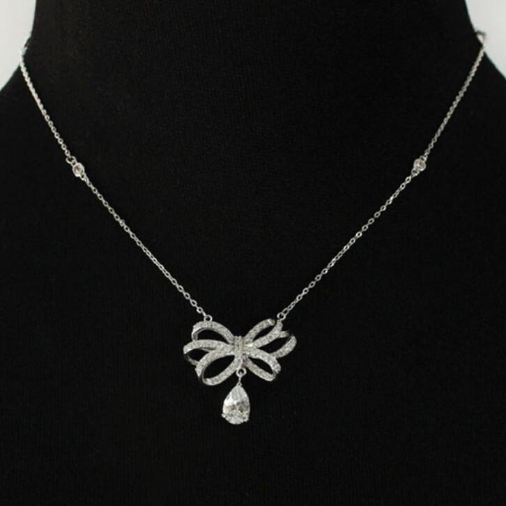Diamond Choker Butterfly Women Necklace