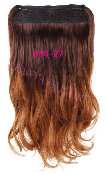 20'' Multi Color Hair No Clips Hair Extension