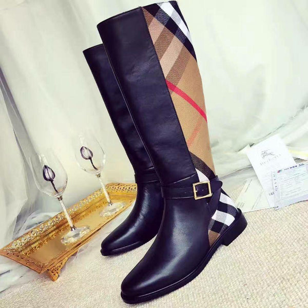 Classical Solid Boots (New Arrival)