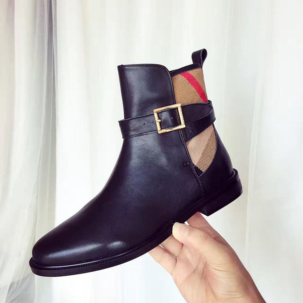 Classical Solid Boots (New Arrival)