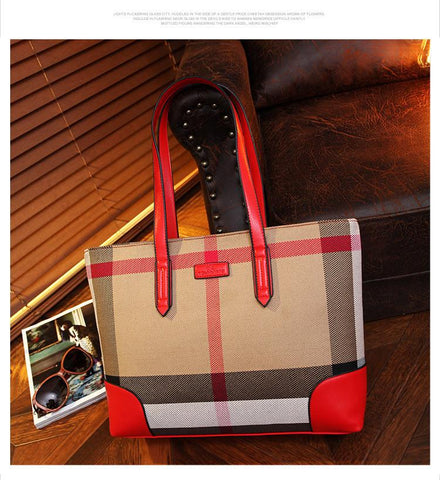 2017 Plaid Bag - Torch