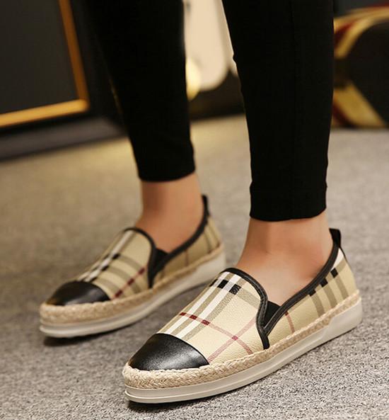 Flat Shoes Leather Loafers (New Arrivals)