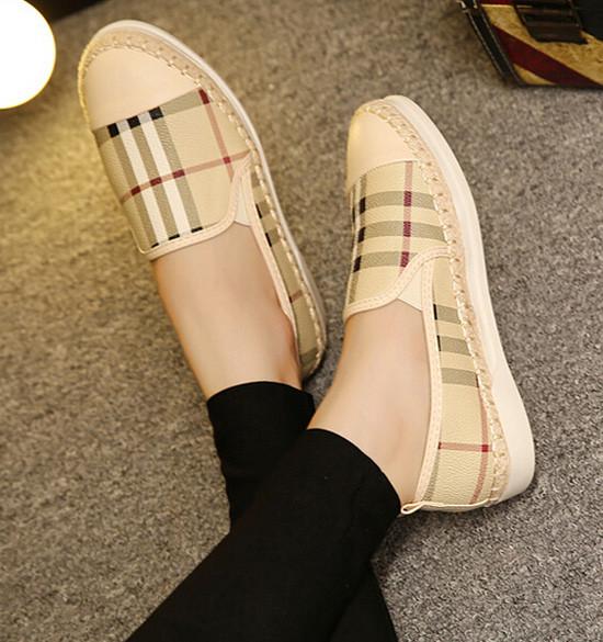 Flat Shoes Leather Loafers (New Arrivals)