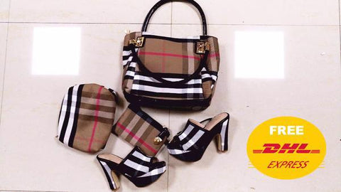 DHL Free Shipping - Best Seller Set (Handbag + 2x Wallet + Shoes)