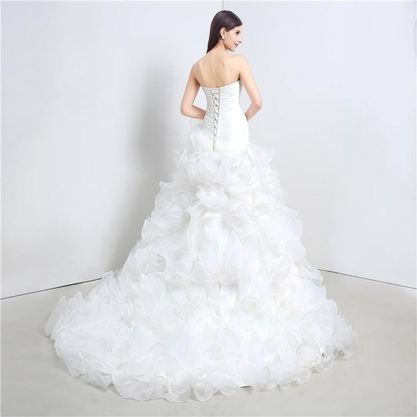 Stock Mermaid Wedding Dress