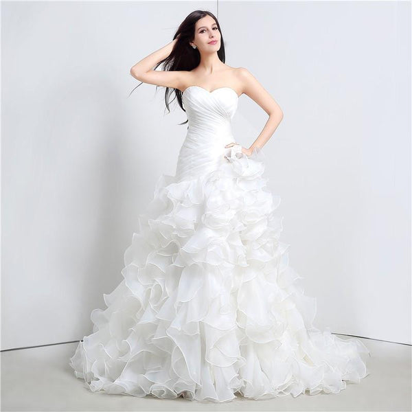 Stock Mermaid Wedding Dress
