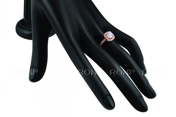 ROXI Brand Fashion Jewelry Rings White Rose Gold
