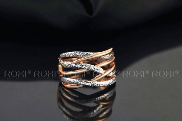 Top Brand Luxury 18K Gold Plated Ring - Rushy