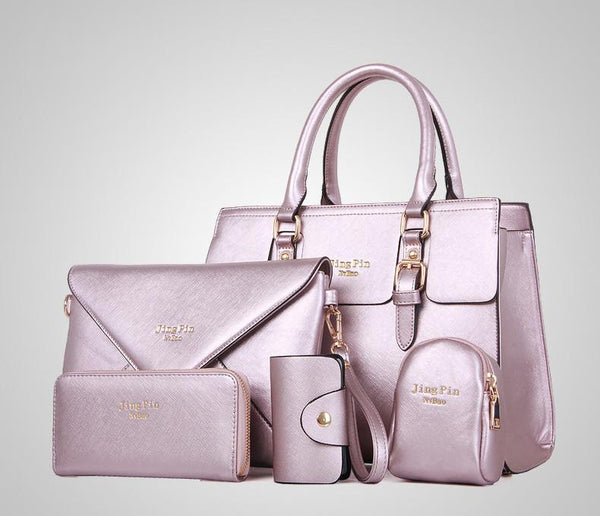 2017 New 5 pcs Handbag Set - Multi-Colors