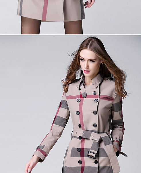 2017 High-End Winter Double Breasted Coat