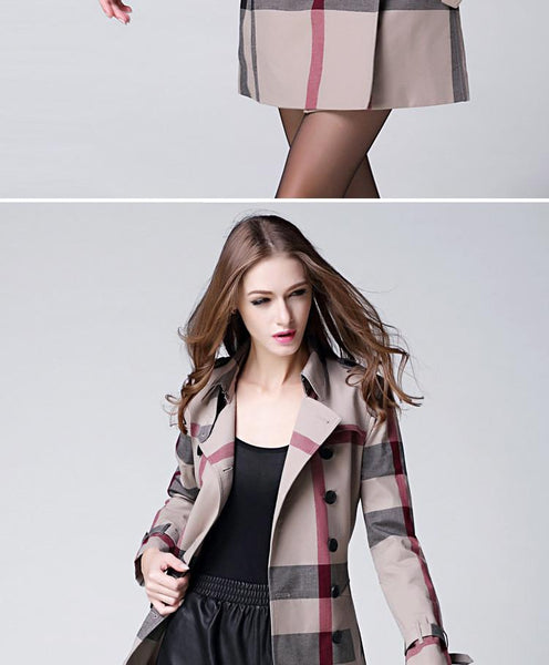 2017 High-End Winter Double Breasted Coat