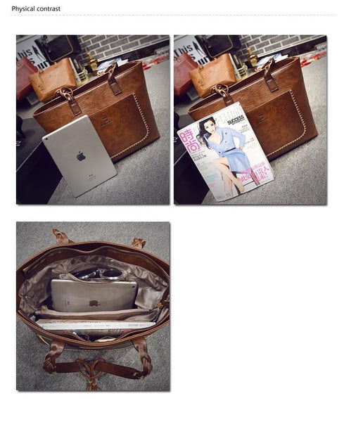 2017 New Women Leather Handbag