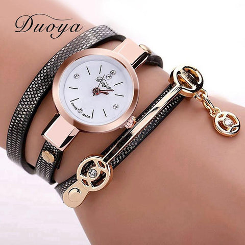 New Leather Casual Bracelet Watches