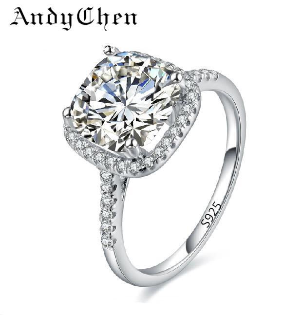 Silver Plated Wedding Rings For Women - Rushy