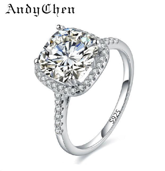 Silver Plated Wedding Rings For Women - Rushy