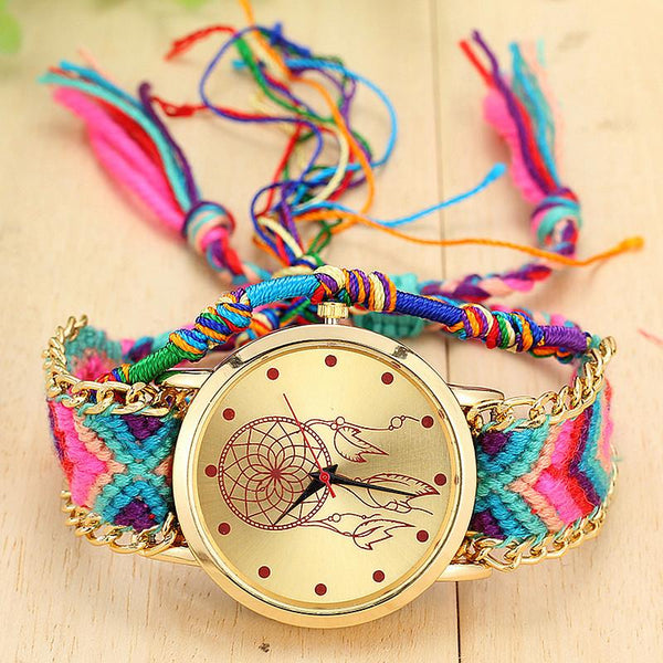 Vansvar Vintage Women Native Handmade Quartz