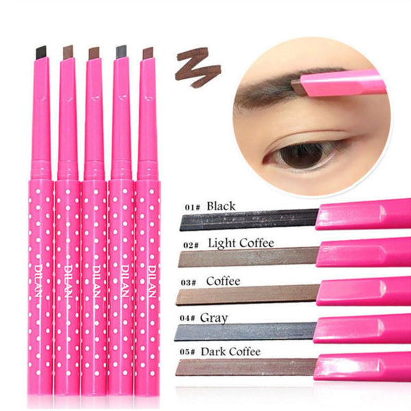 Natural Waterproof Longlasting Shadow Eyebrow Pencil