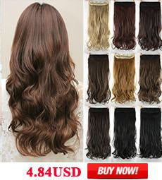 10 Colors 60cm Wavy 5 Clips In Hair Extension
