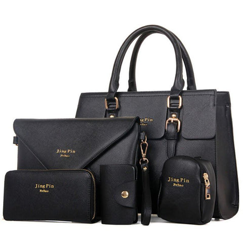 2017 New 5 pcs Handbag Set - Multi-Colors