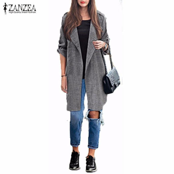 2017 Windbreaker Cardigan Jacket From Zanzea