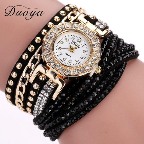 Luxury Crystal Bracelet Watch Women - Rushy