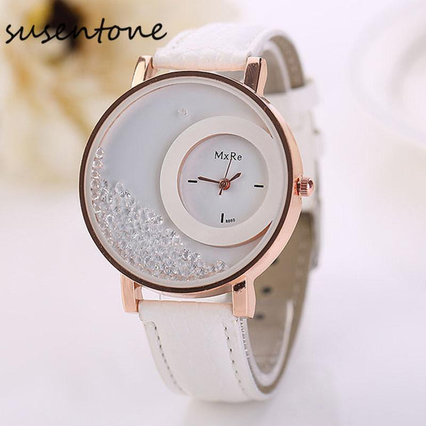 Relojes Mujer 2017 Luxurious Rhinestone Watch