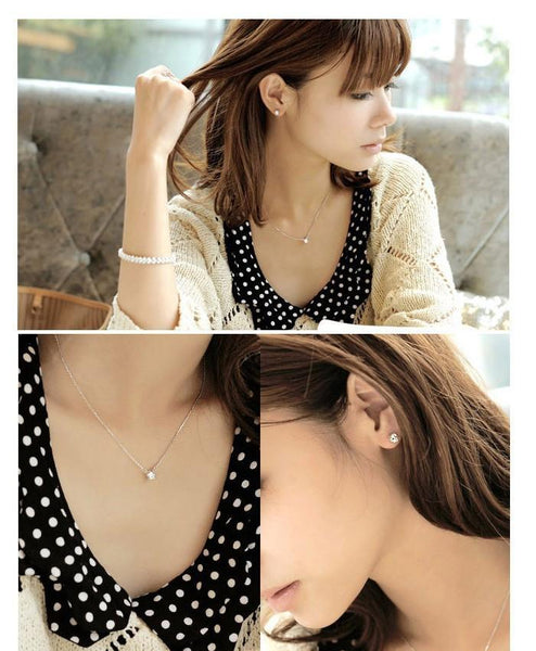 Top Zircon Fashion 18K Gold Jewelry Sets