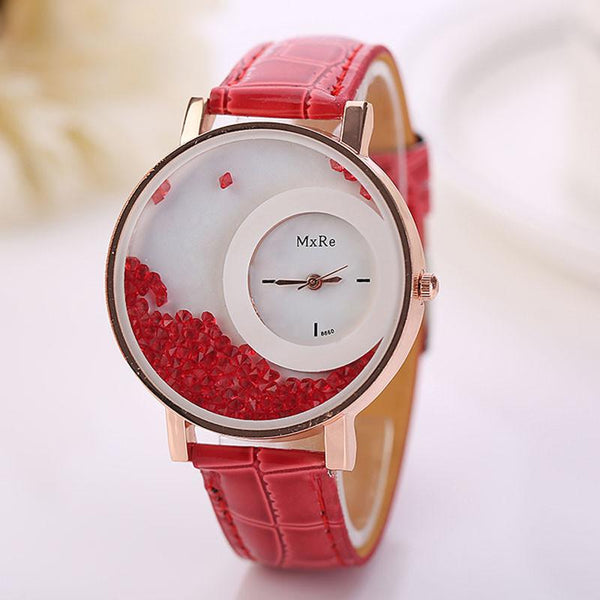 Relojes Mujer 2017 Luxurious Rhinestone Watch