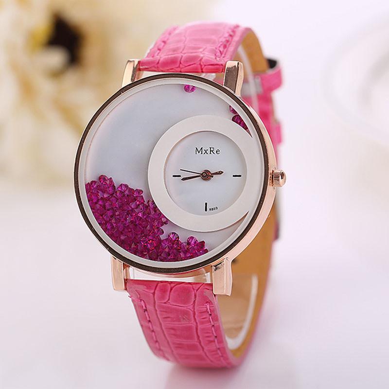Relojes Mujer 2017 Luxurious Rhinestone Watch