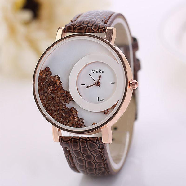 Relojes Mujer 2017 Luxurious Rhinestone Watch