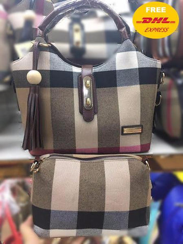Funky Set - Handbag & Cosmetic Bag (New Arrival)